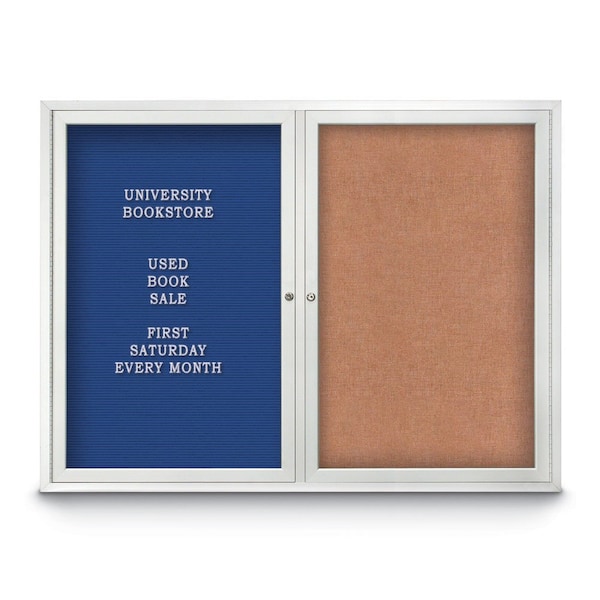 Corkboard, 36"x36", Pearl/Satin